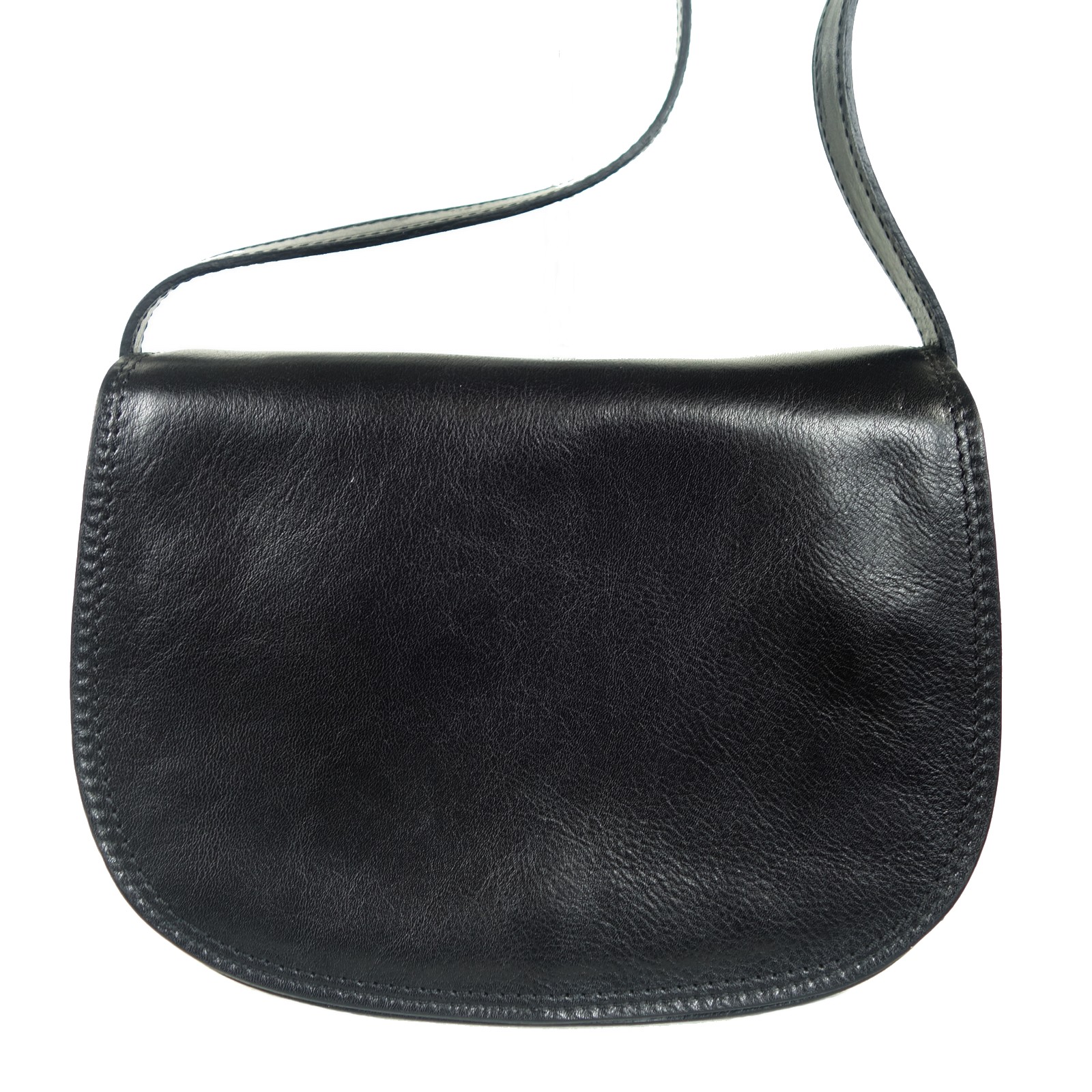 L'Essentiel Noir - petit sac bandouliere cuir femme Noir