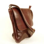 Sac bandoulière homme marron