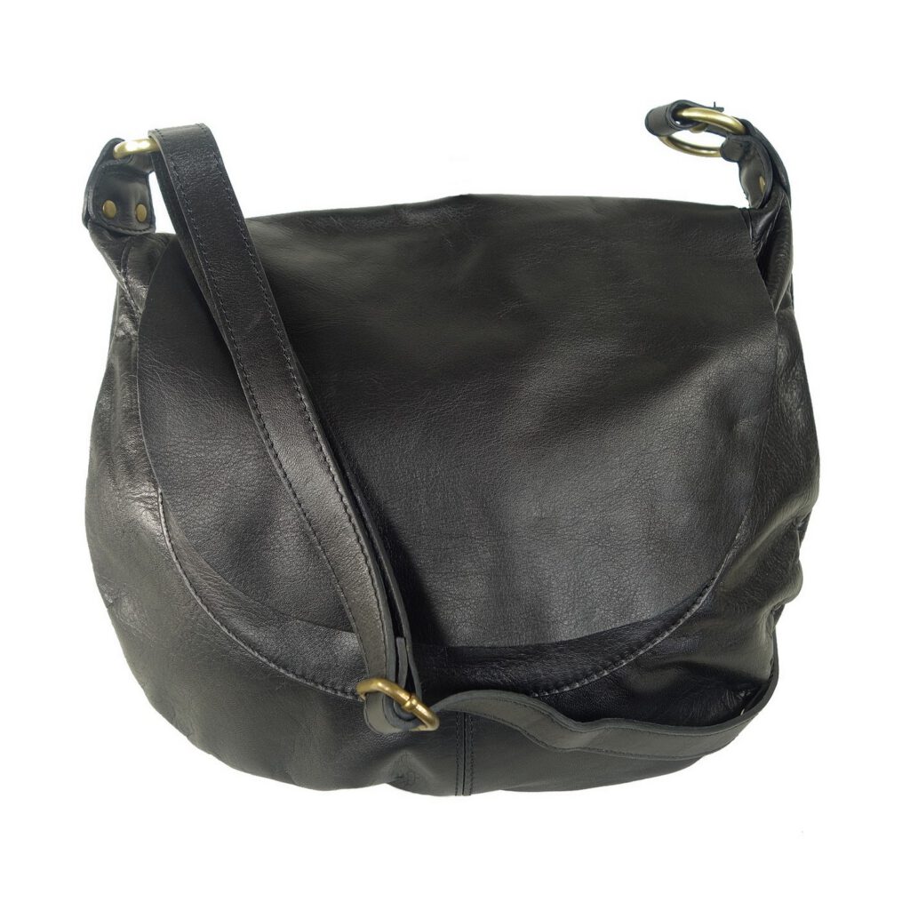 Sac bandoulière noir femme Sirocco