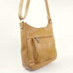 Sac besace bandoulière camel Tilly