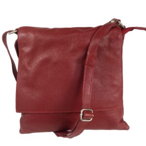 Sac pochette bandoulière rouge Onda